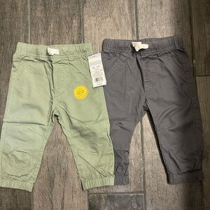 NWT 12 month Cat & Jack Joggers with Drawstring (2)